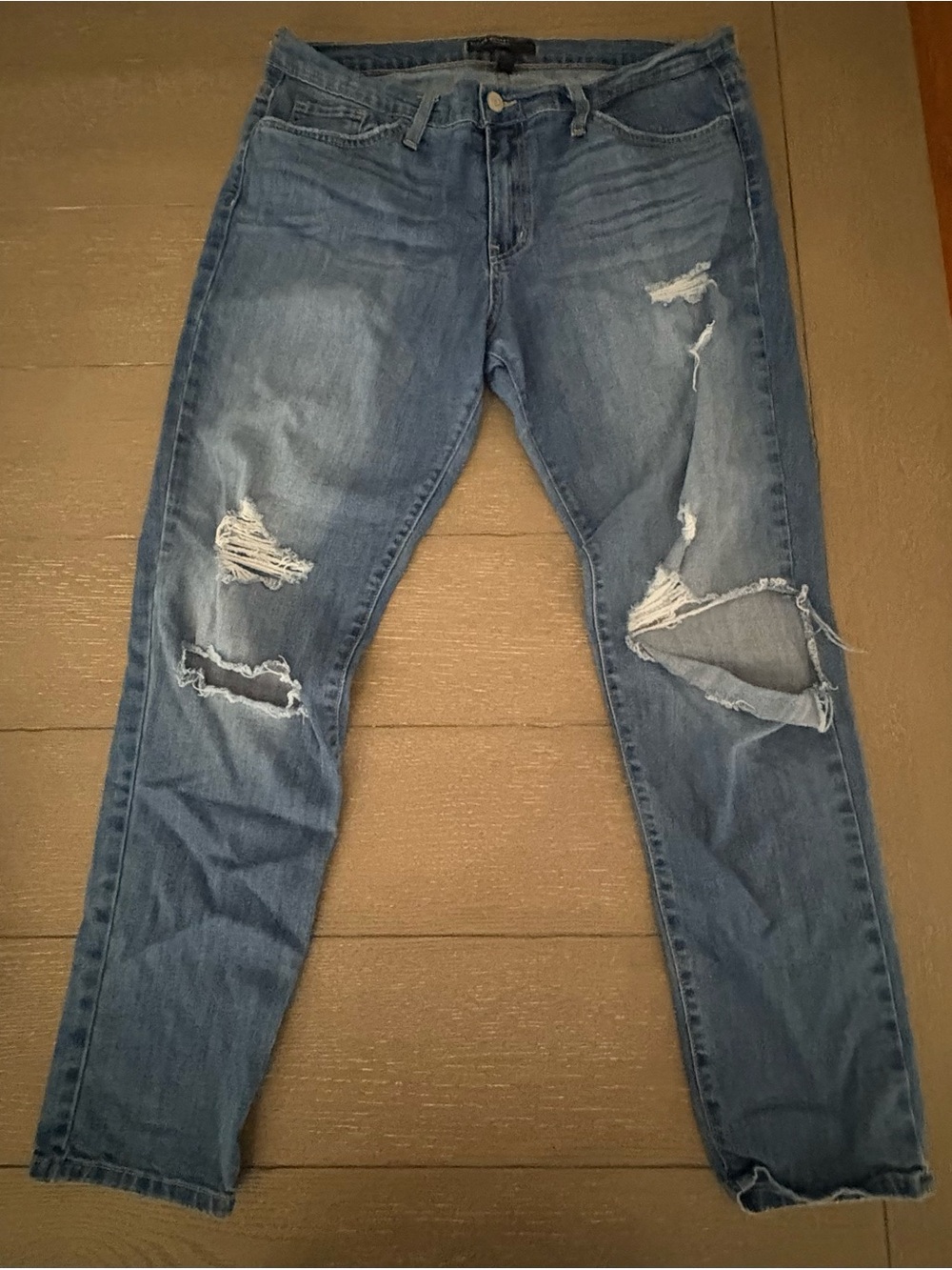 Flying monkey Slim Straight Distressed Blue women’s Jeans